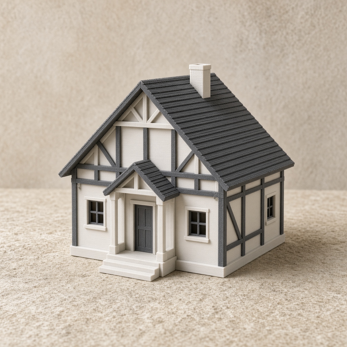 Fachwerkhaus-Miniatur